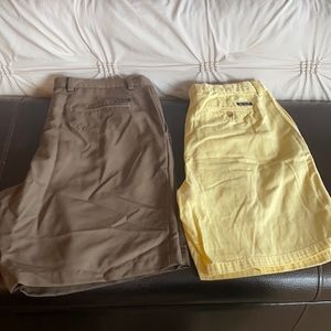 Chaps Lot of 2 Mens Shorts Size 38